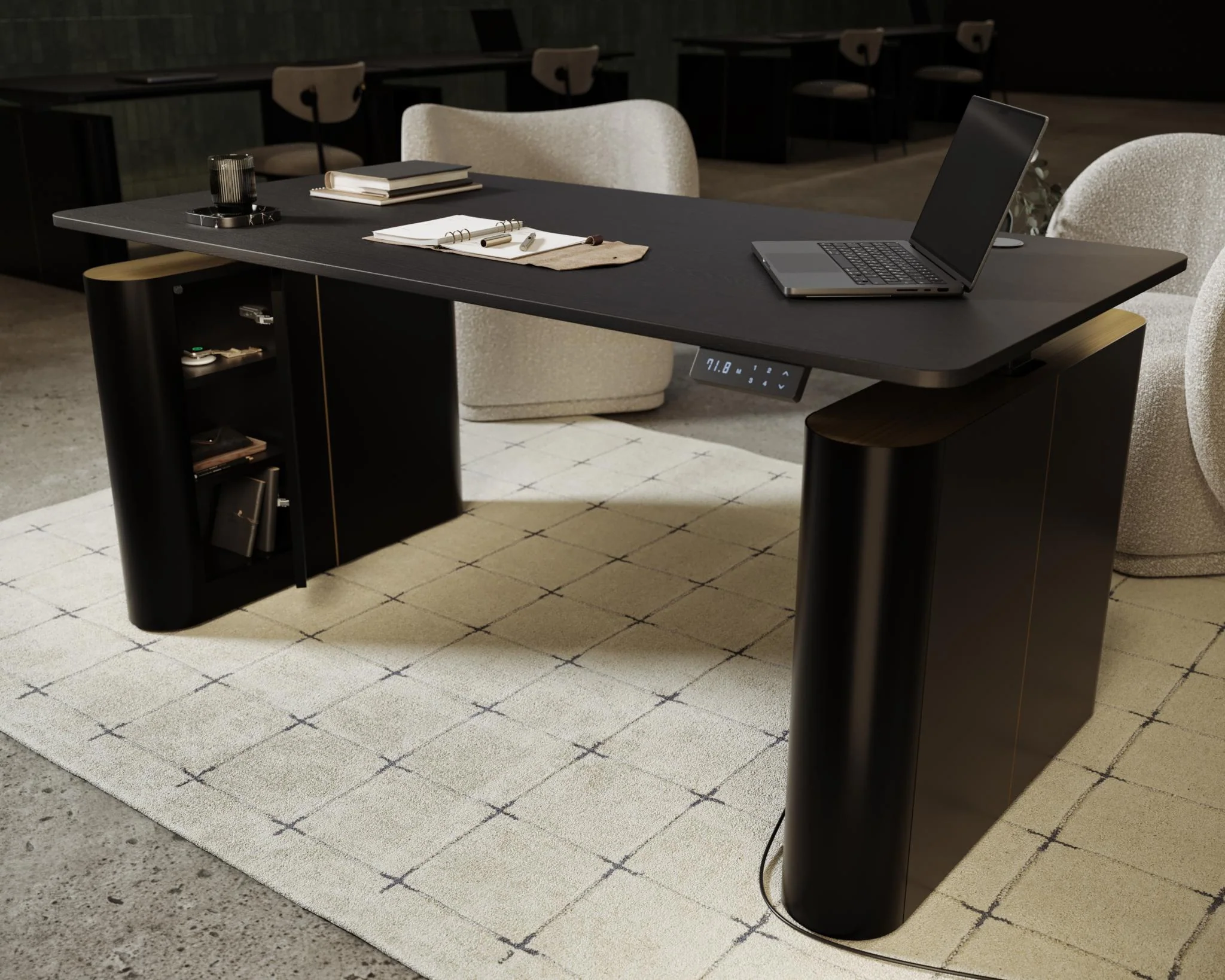 Eryk/Athena E-Standing Desk - Image 9