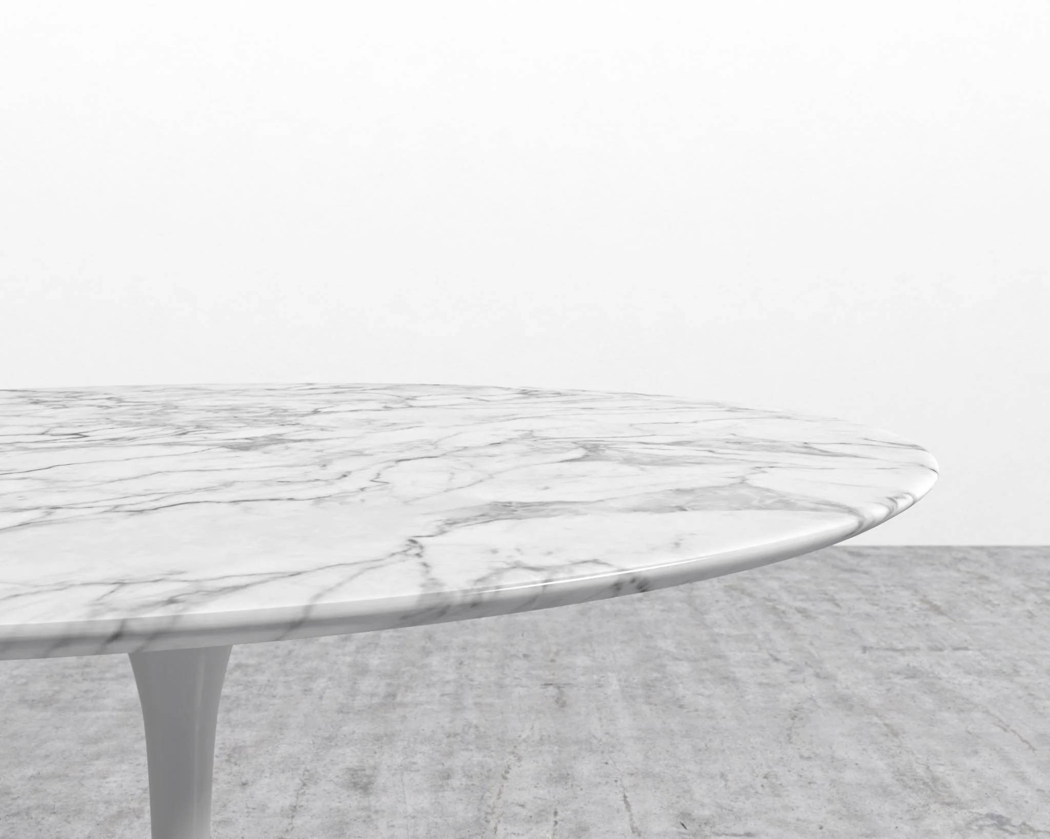 Tulip Table Round - Carrara - Image 14
